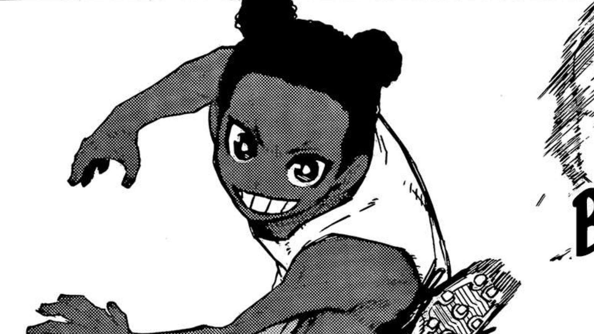 Onazi as seen in Blue Lock chapter 313 (Image via Kodansha)